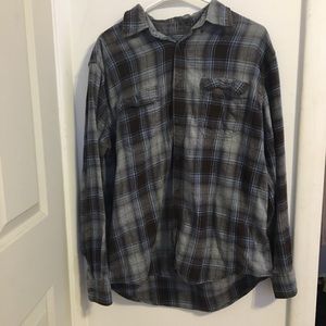 Flannel button up